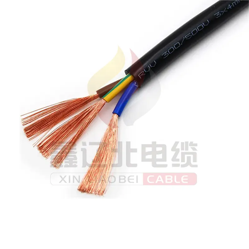 Гибкий кабель с ПВХ изоляцией и оболочкой RVV (3)